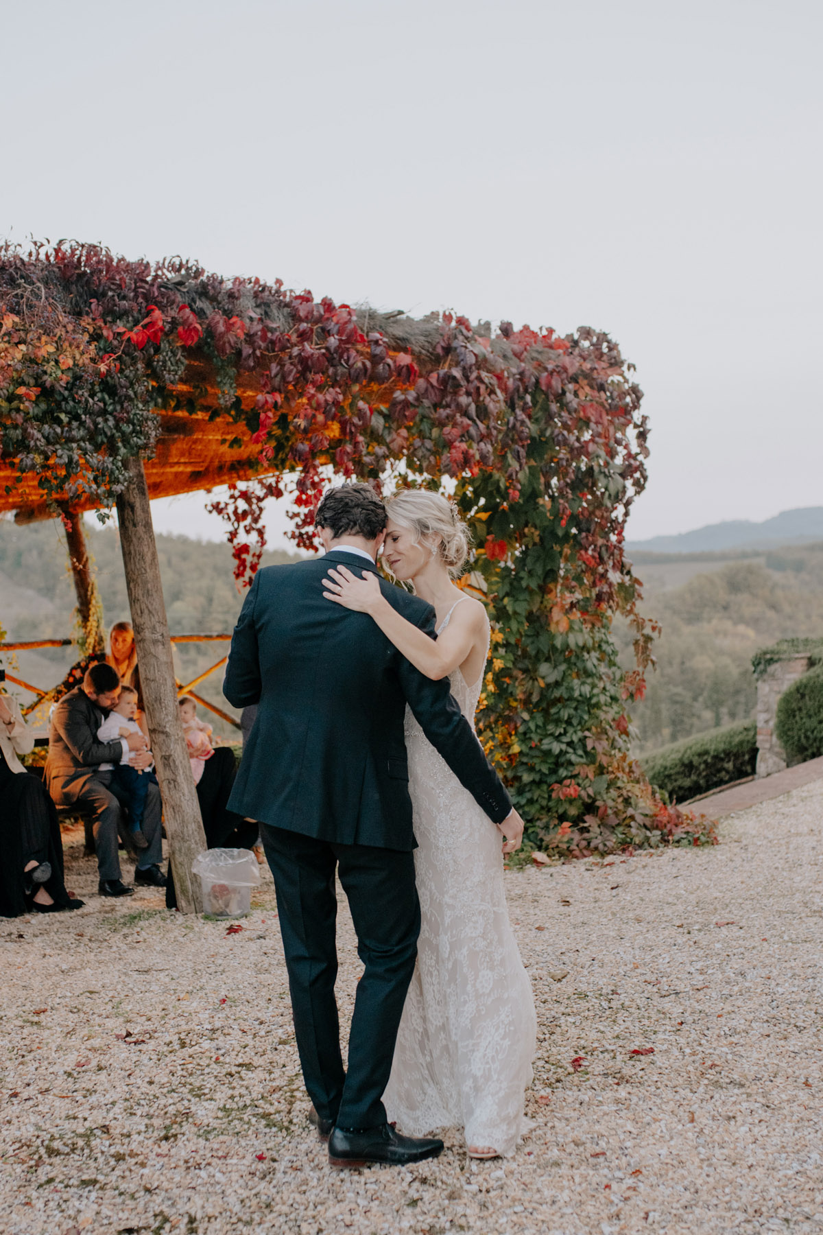 185 Rustic romantic wedding Tuscany