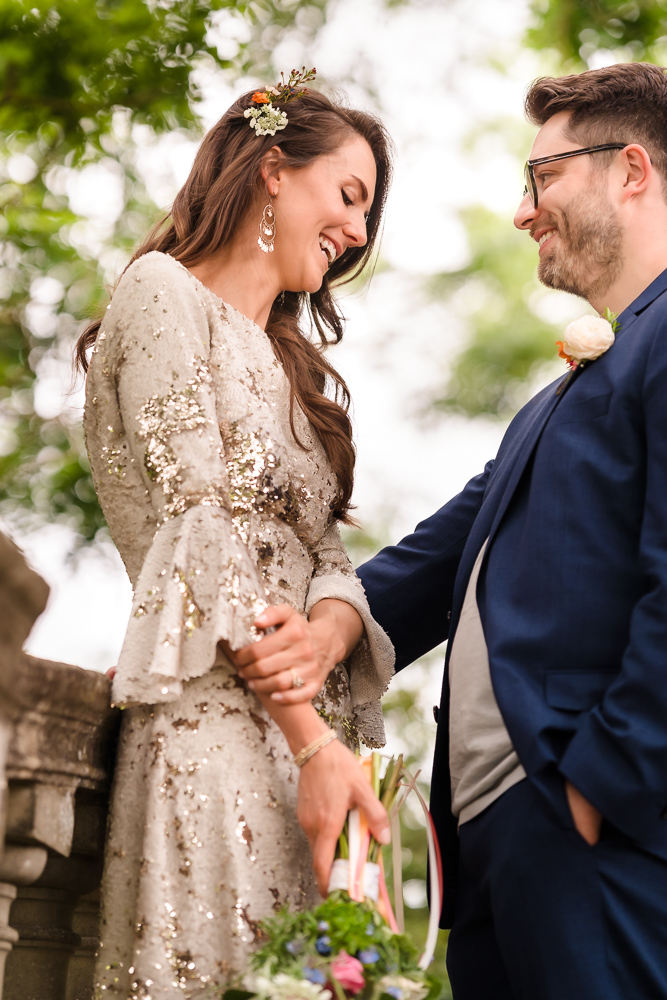 19 Sequin wedding dress