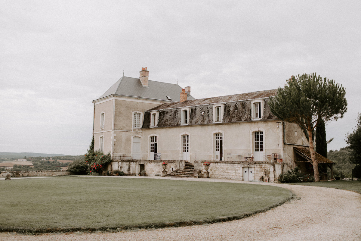 2 Modern French Chateau wedding Pronovias bride