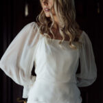 Kindling Bridal romantic, free spirited, ethical modern wedding dress