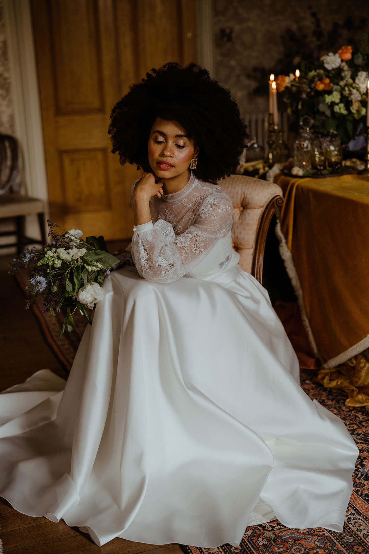 51 Cambo House Bridal Shoot