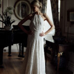 Tiered wedding dress by Kindling bridal