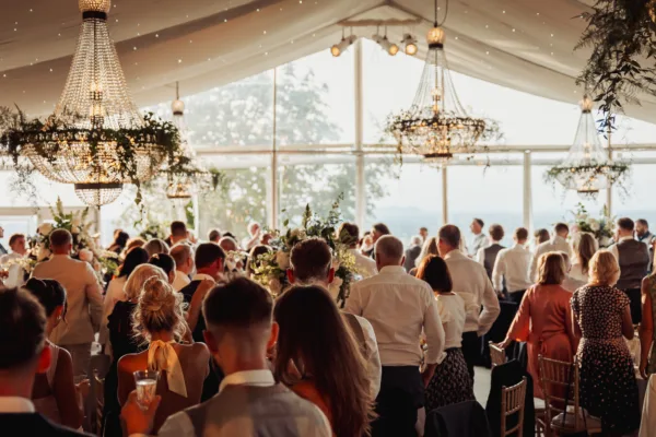 Marquee wedding in The Cotswolds - planned by Salt and Scent Events