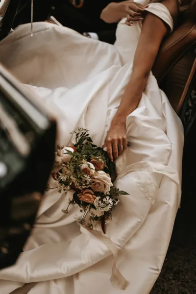 Elegant bridal bouquet