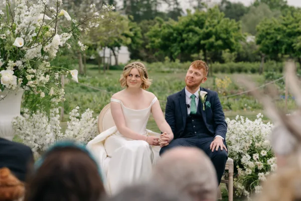 Heritage House at Daylesford Organic. Outdoor wedding ceremony planned by Salt and Scent Events.