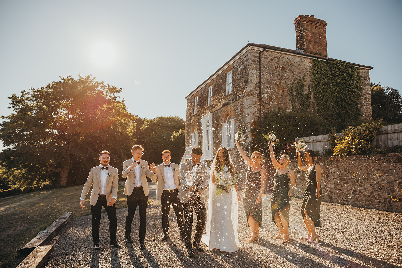 Launcells Barton, Cornwall Country Wedding Venue in Bude