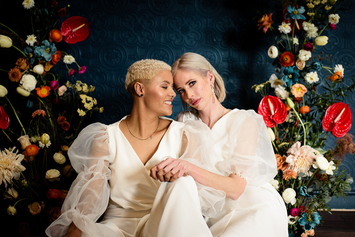 Lesbian bride editorial 148