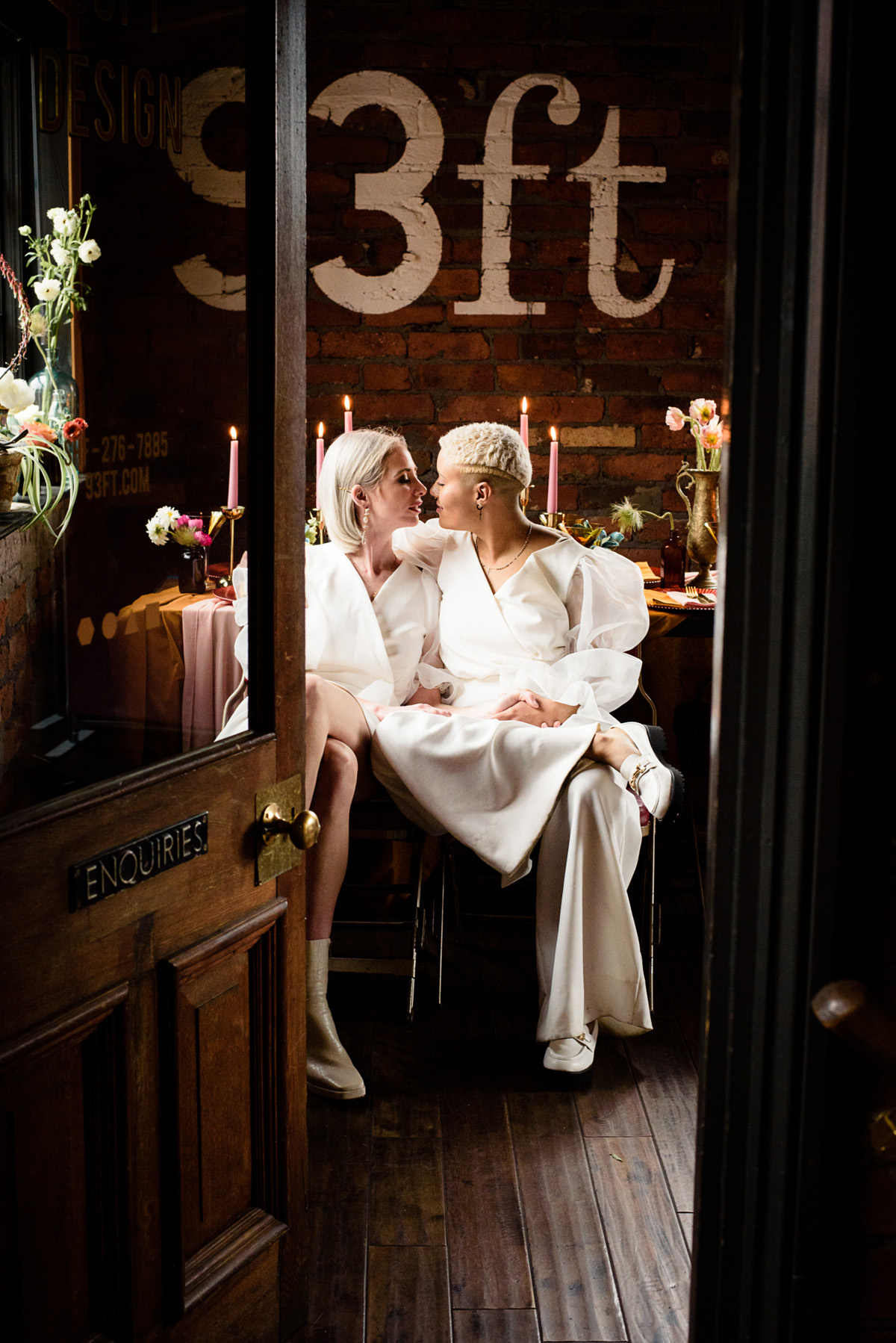 Lesbian bride editorial 171