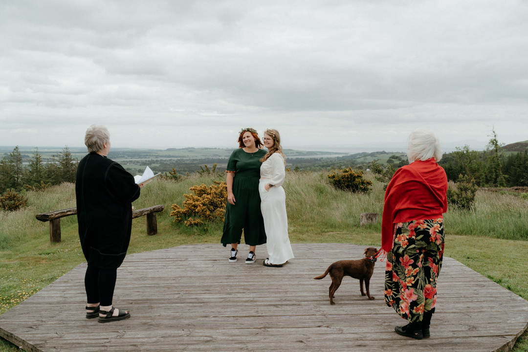 17 Lesbian wedding Scotland