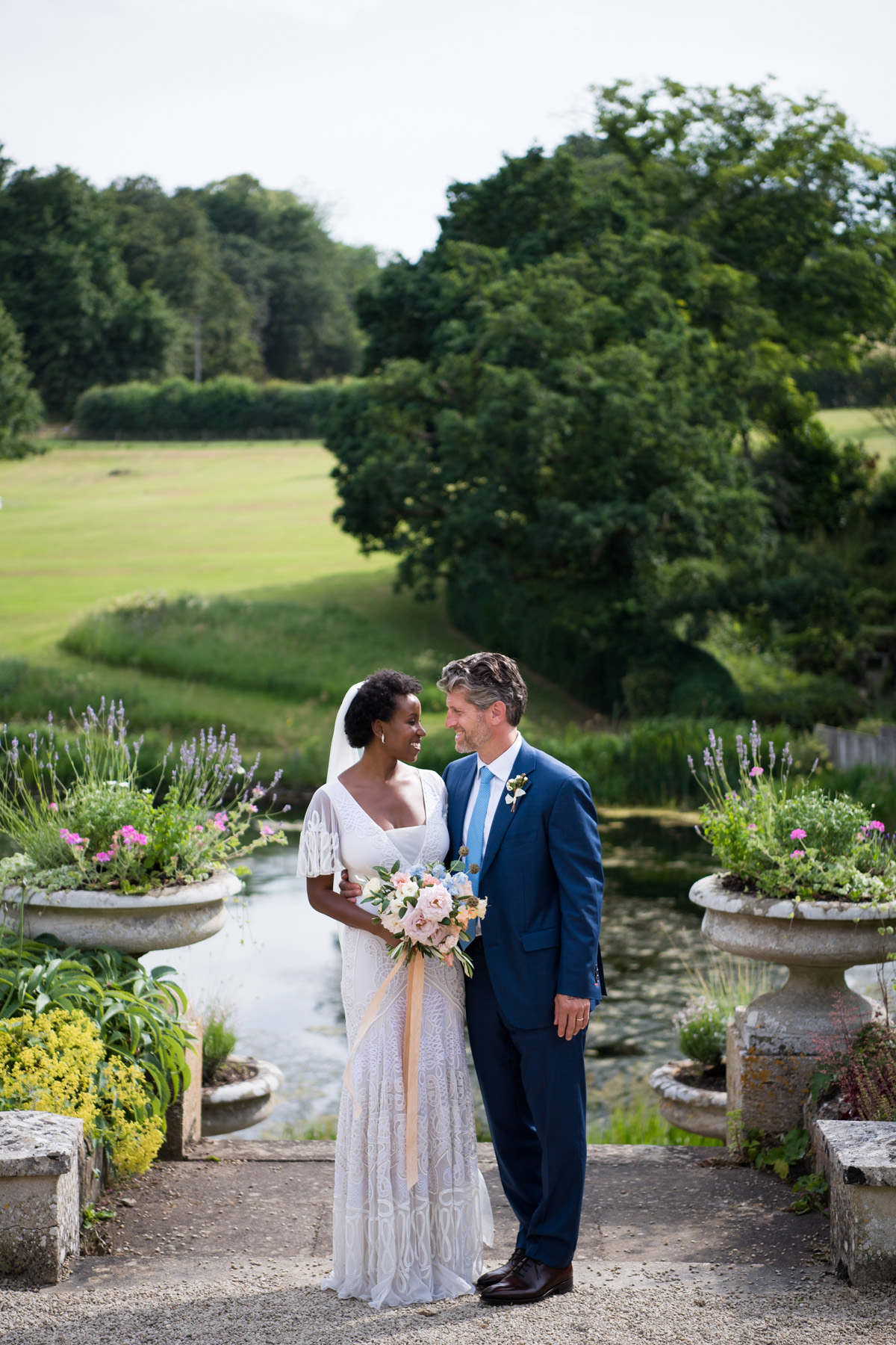 28 Cowley Manor Wedding Temperley London bride