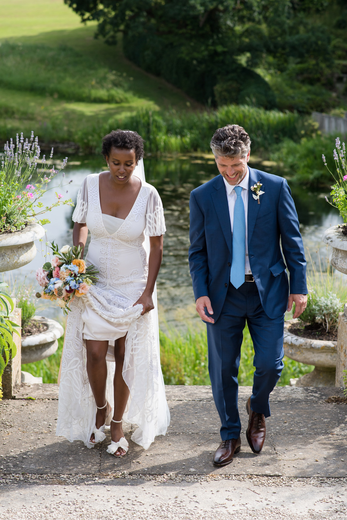 48 Cowley Manor Wedding Temperley London bride