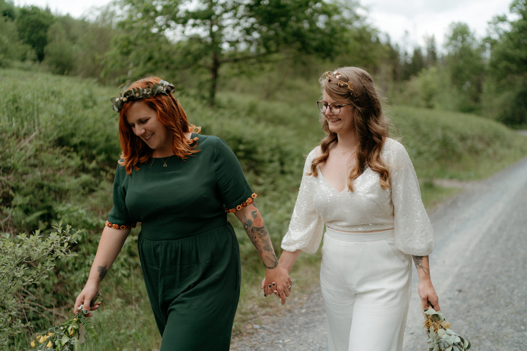 66 Lesbian wedding Scotland