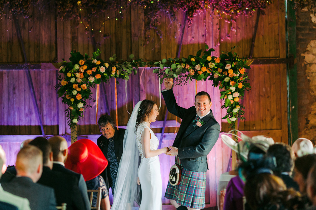 66 Pratis Barn Wedding Fife Scotland