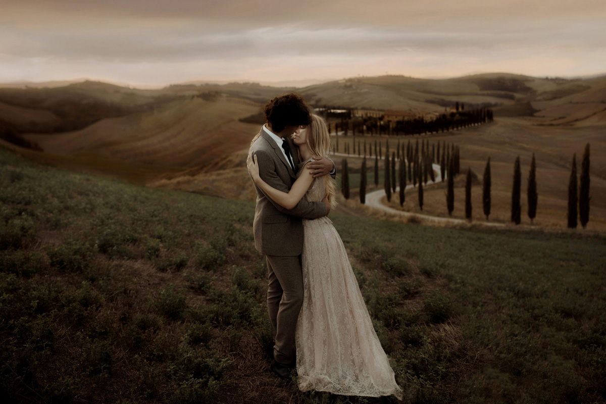 74 Romantic Intimate Elopement Tuscany