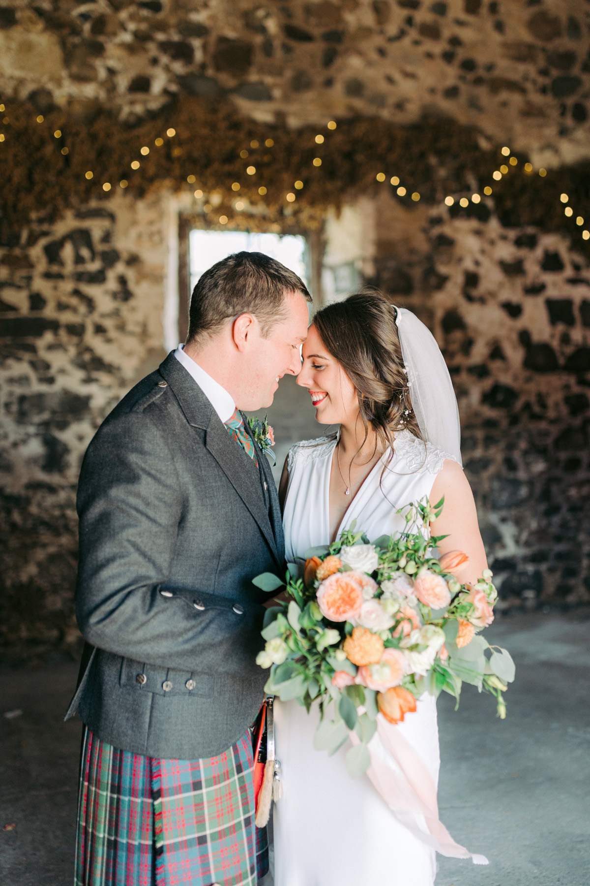 89 Pratis Barn Wedding Fife Scotland