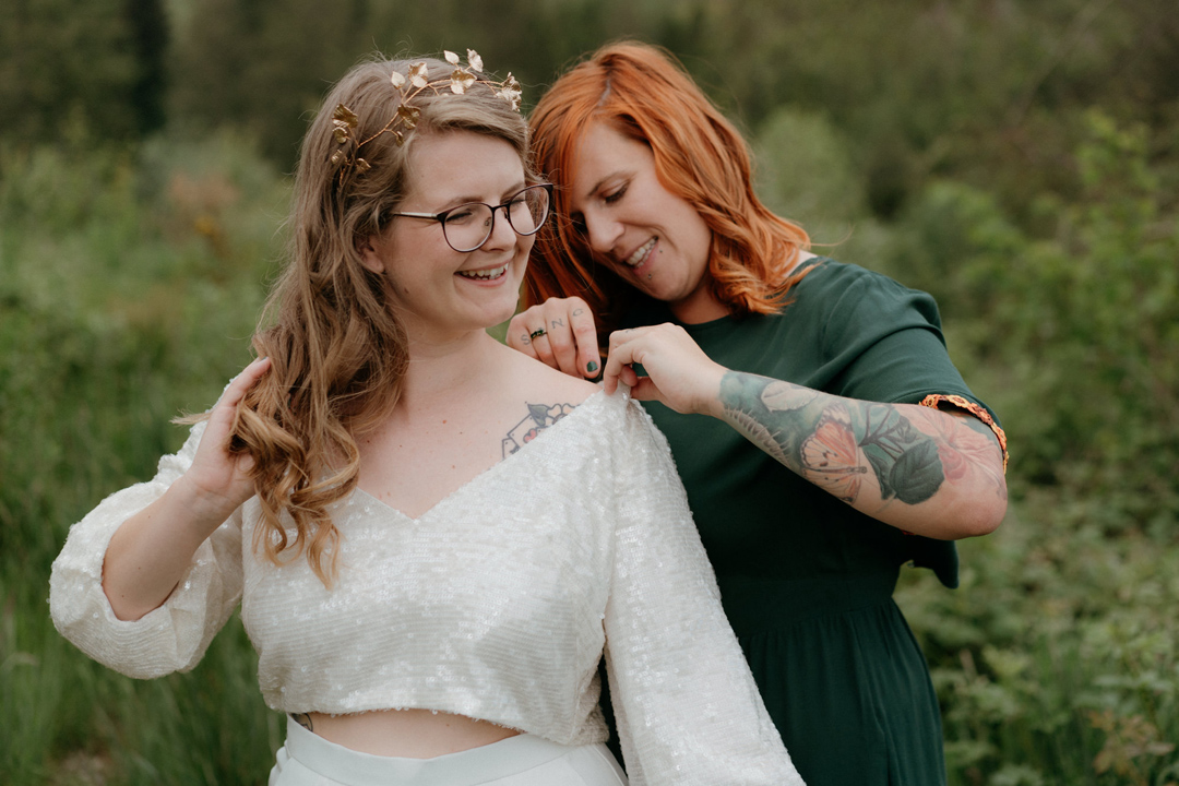 9 Lesbian wedding Scotland