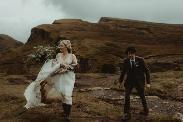 An Atmospheric Wedding at Fairy Glen on the Isle of Skye