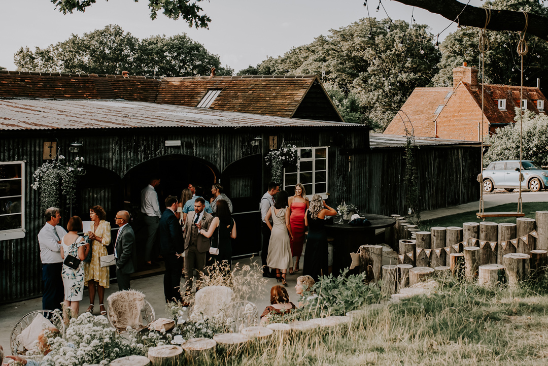 177 Emma Beaumont bride Oak Tree Barn wedding Kent