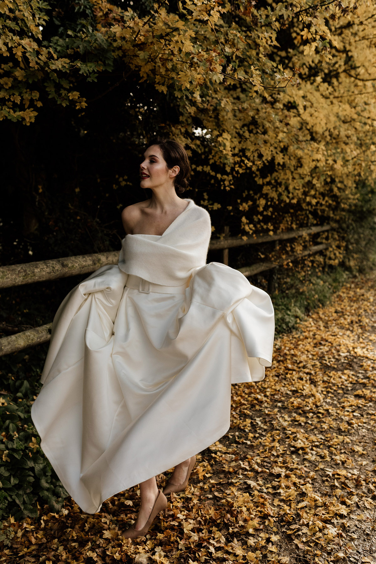 183 Barnsley House Autumn Winter wedding