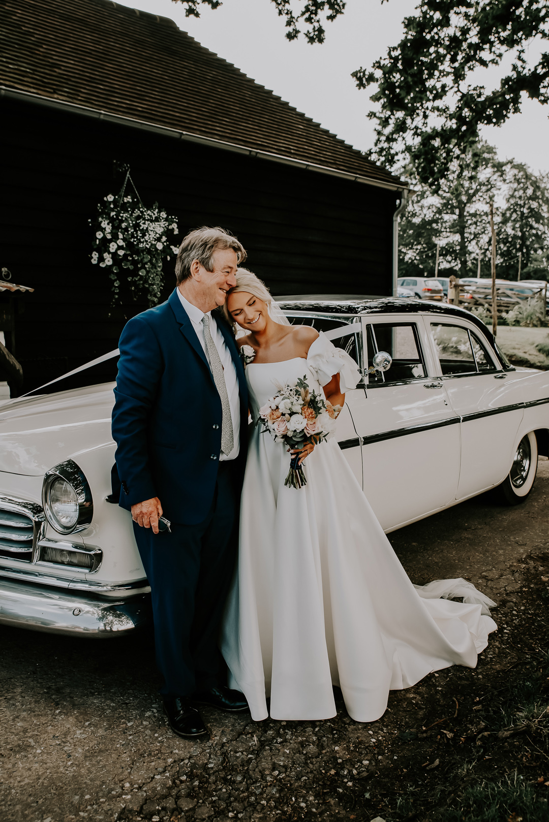 38 Emma Beaumont bride Oak Tree Barn wedding Kent