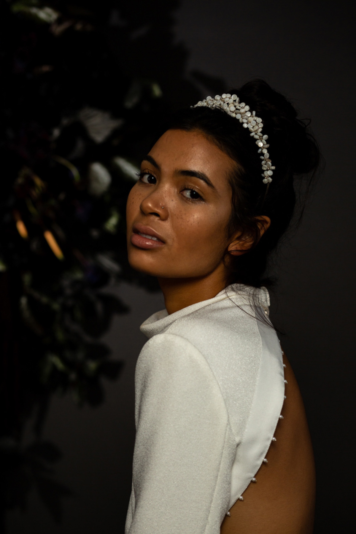 Blue Meadow Bridal Nell Crown