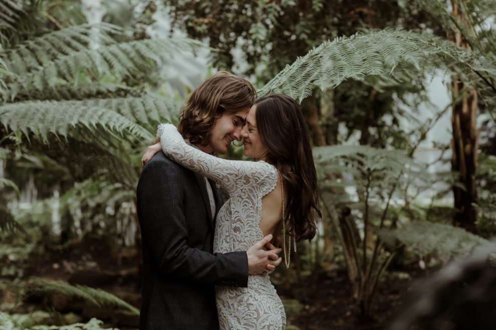 Antz & Catriona's Romantic, Cosy & Relaxed Wedding at Glasgow Botanic Gardens with a Grace Loves Lace Dress & Accessories 3 Botanical Glasgow Wedding Grace Loves Lace