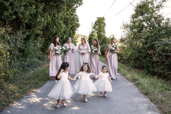 A Charming French Countryside Wedding for a Bride in Grace Loves Lace