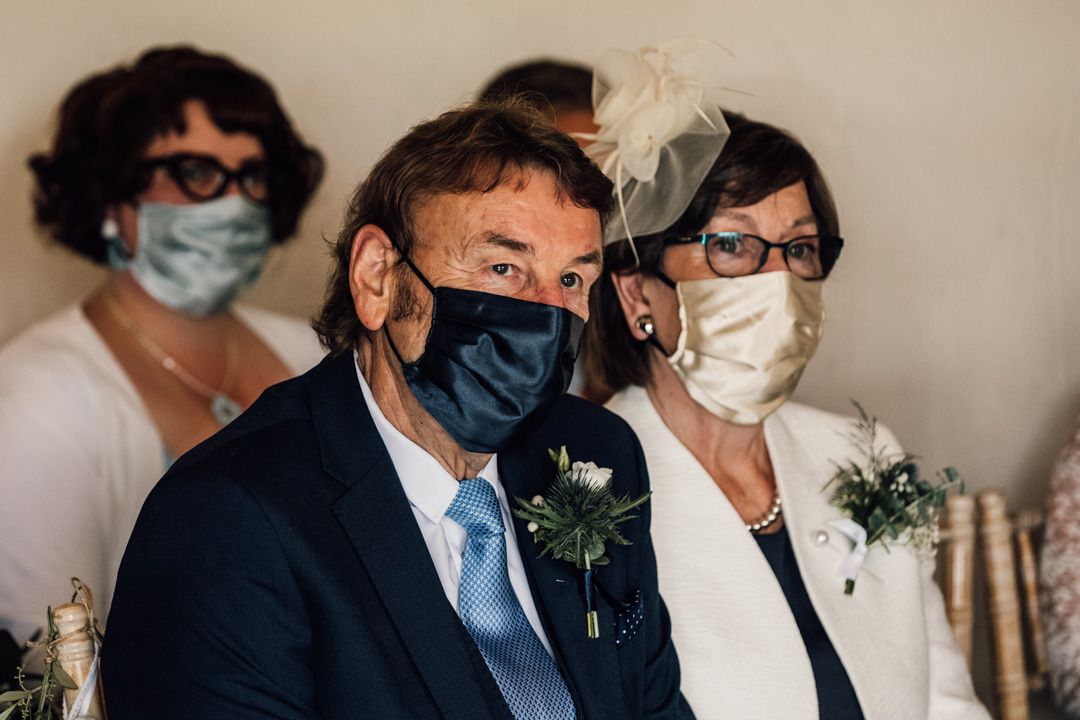 Wedding Guests Silk Facemasks