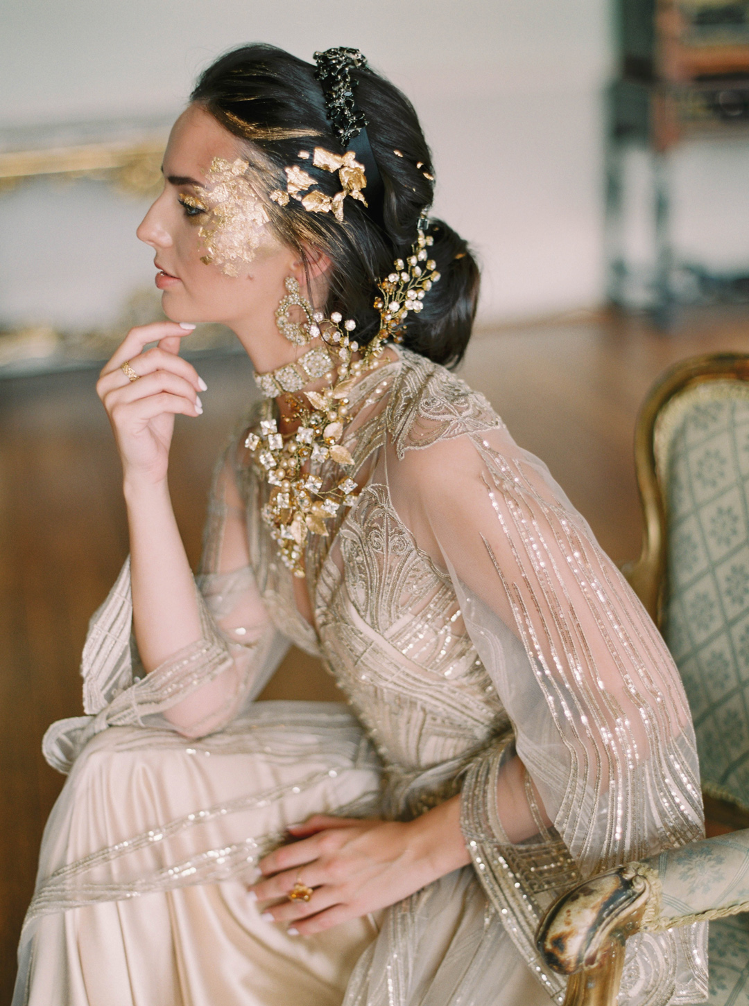 137 Gustav Klimt Luxury Bridal Editorial 1