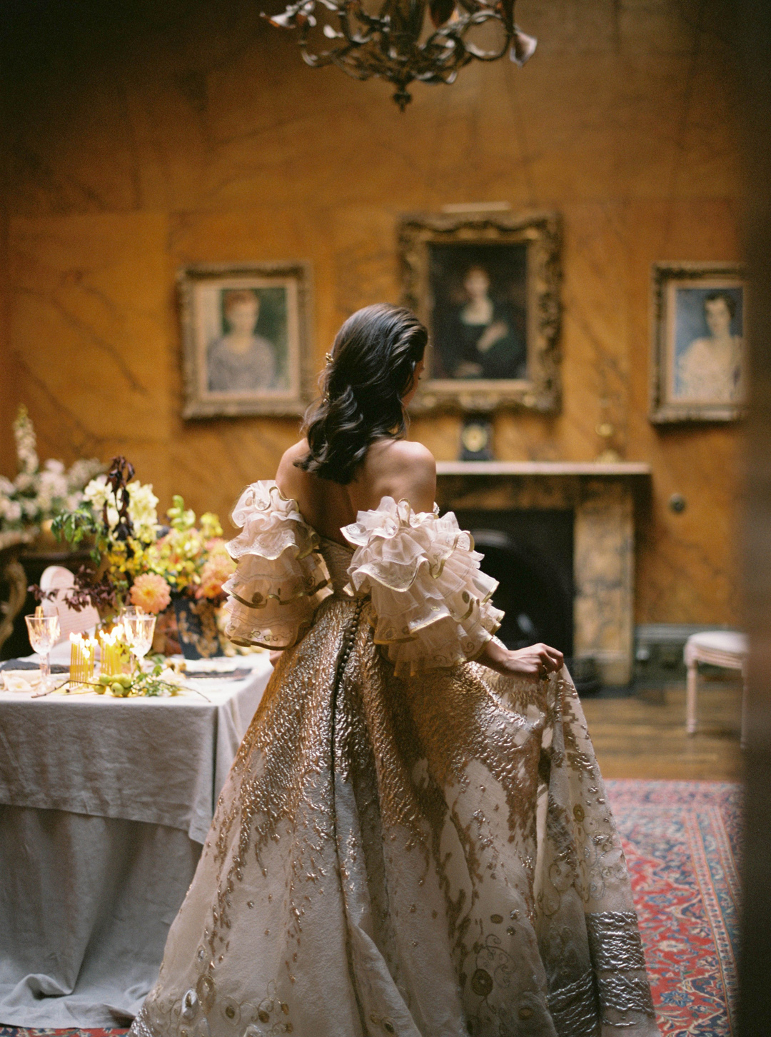 161 Gustav Klimt Luxury Bridal Editorial 1