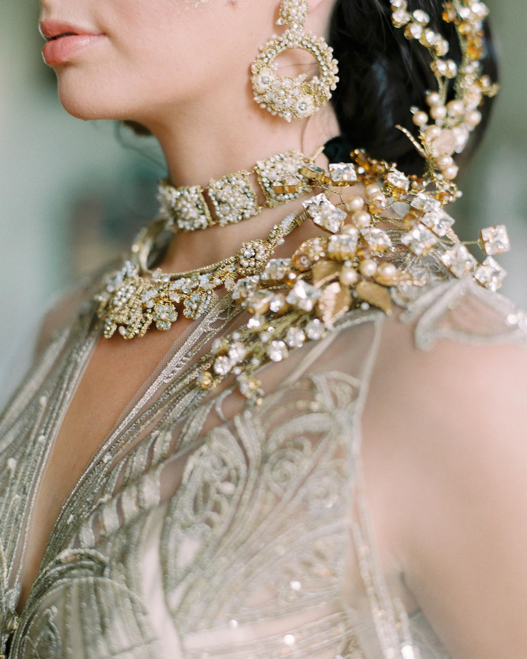 195 Gustav Klimt Luxury Bridal Editorial