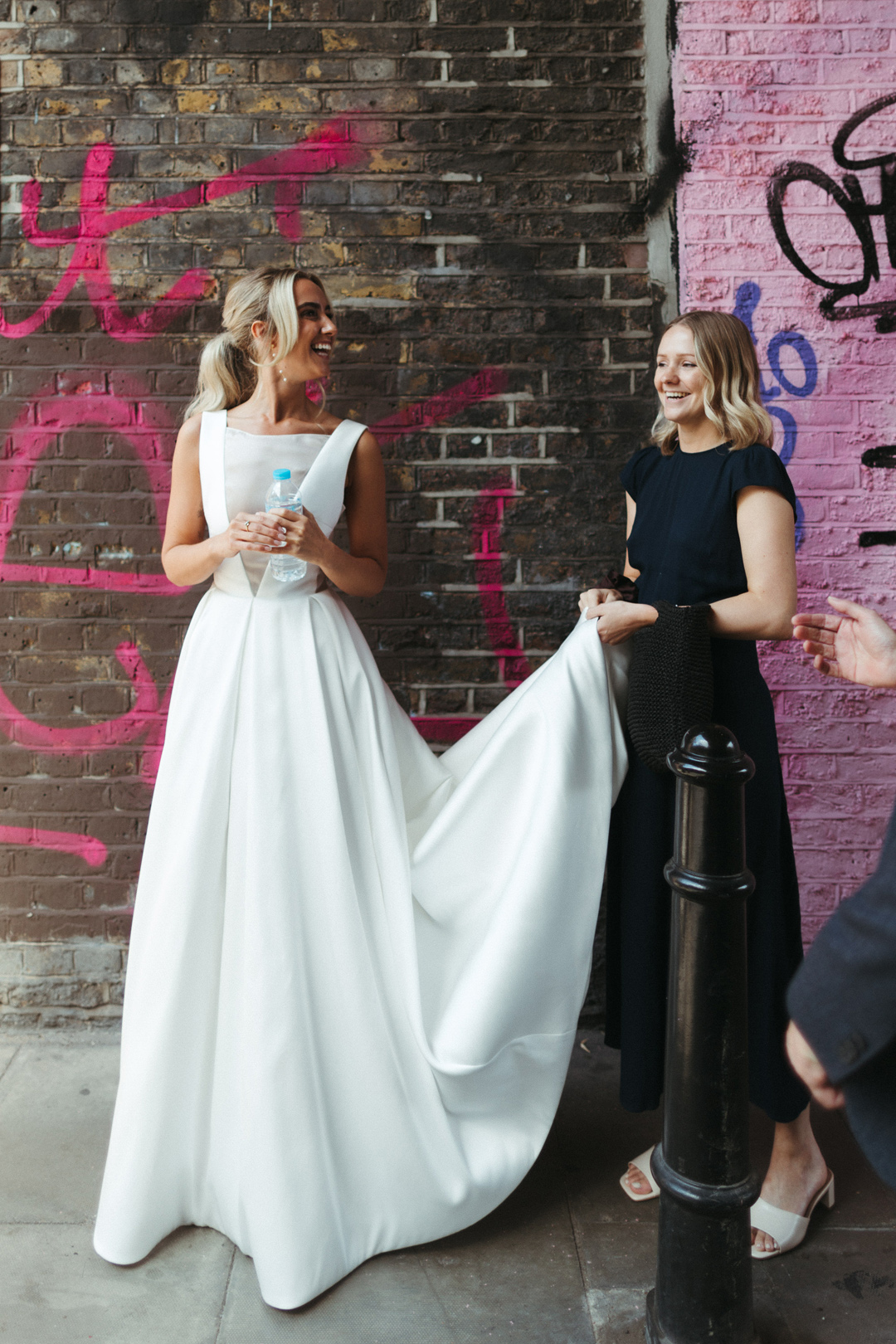 20 Andrea Hawkes Bride Shoreditch Studios Wedding