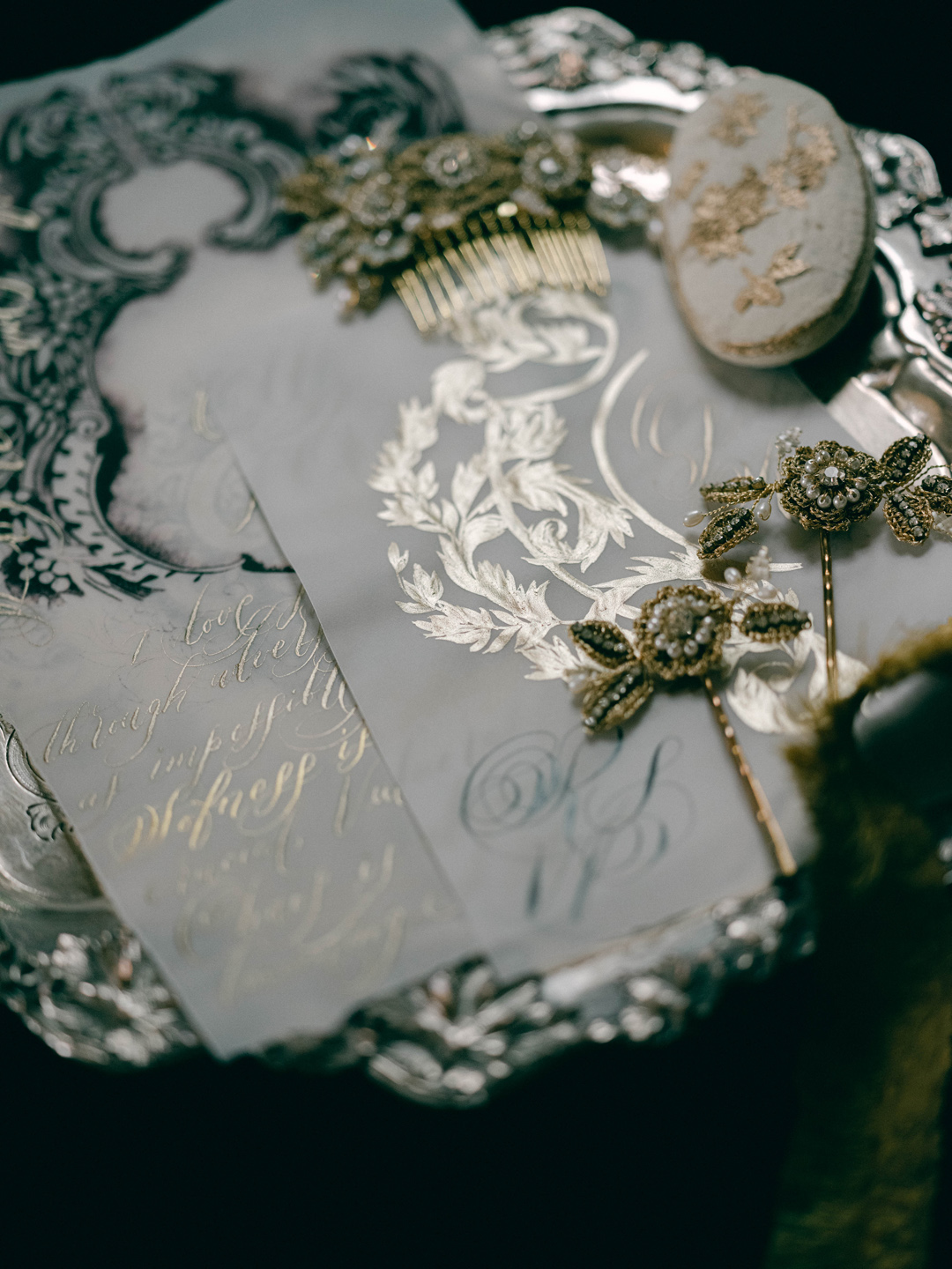 25 Gustav Klimt Luxury Bridal Editorial 1
