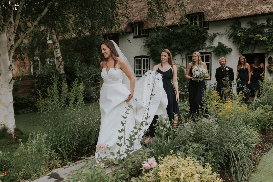 32 English country marquee wedding