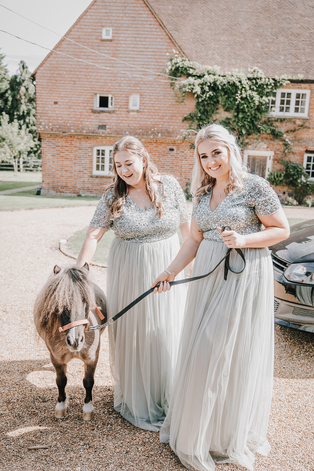 48 Handpainted floral wedding dress