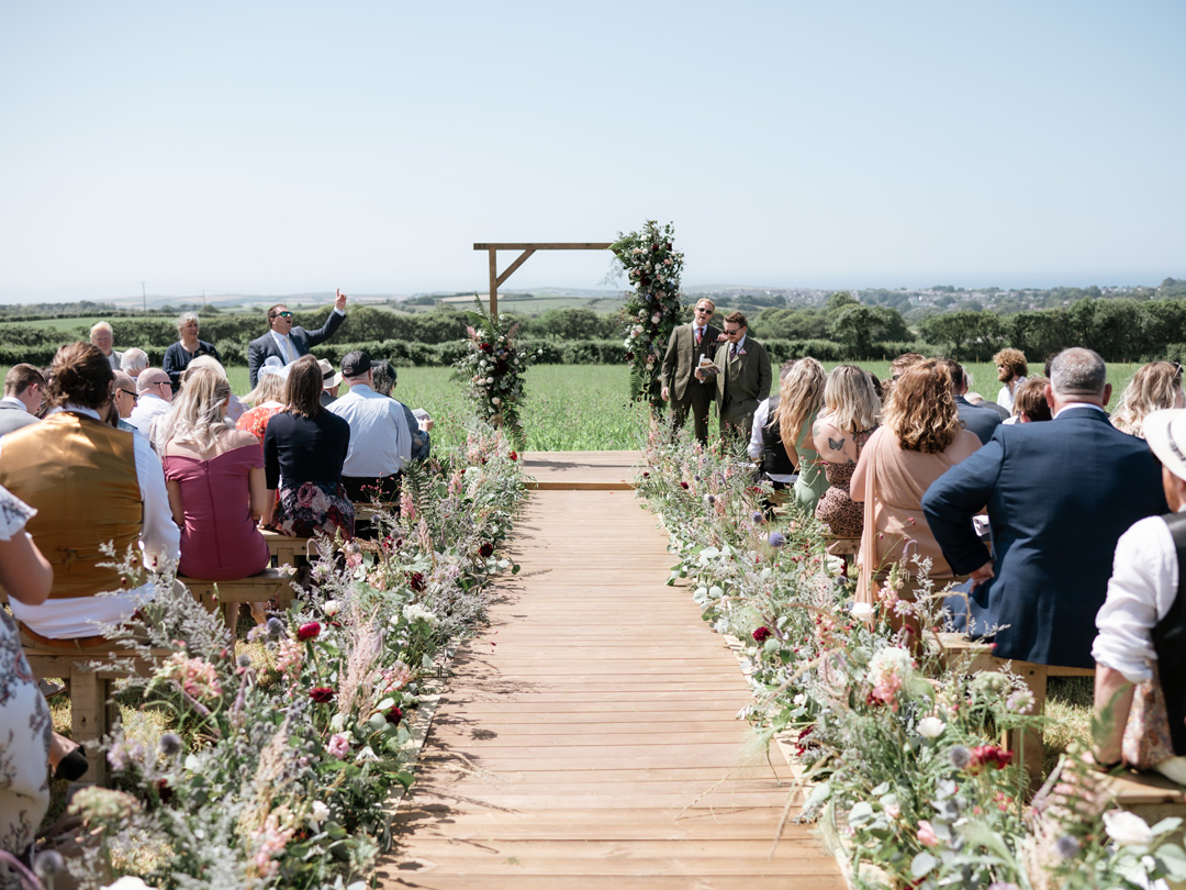 54 Launcells Barton Wedding Bude Cornwall Lara Matt