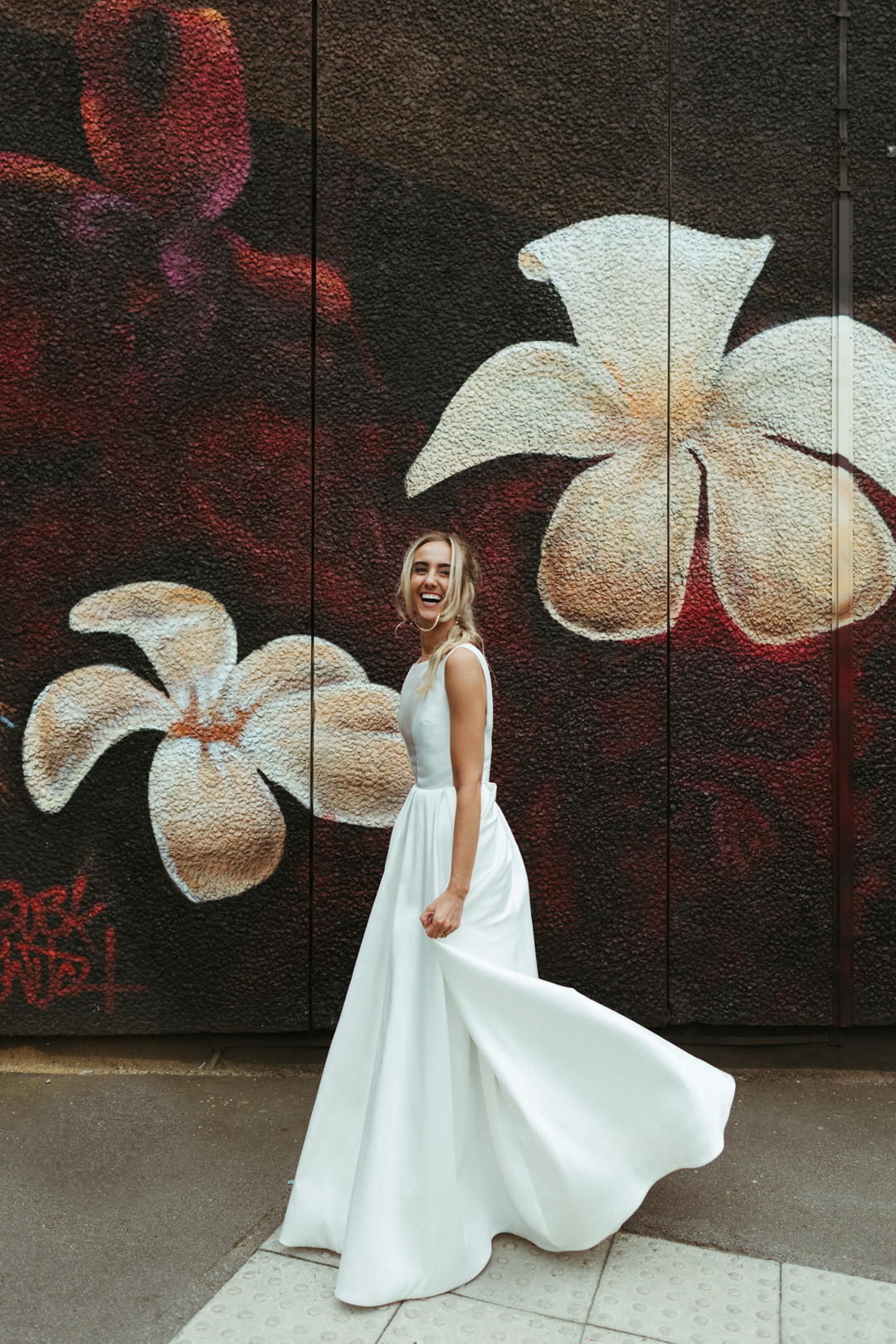 72 Andrea Hawkes Bride Shoreditch Studios Wedding