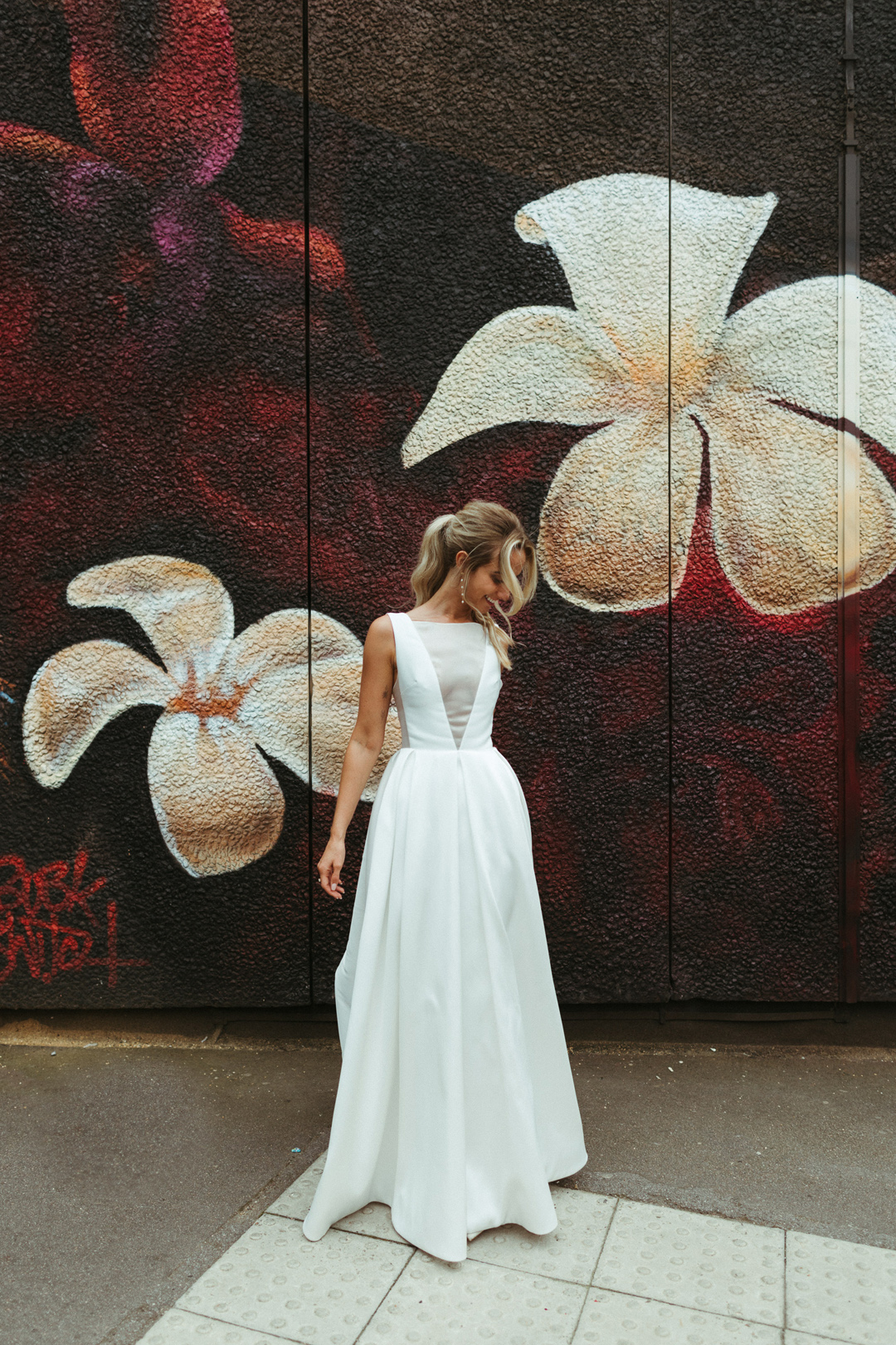 Andrea Hawkes Bridal wedding dress