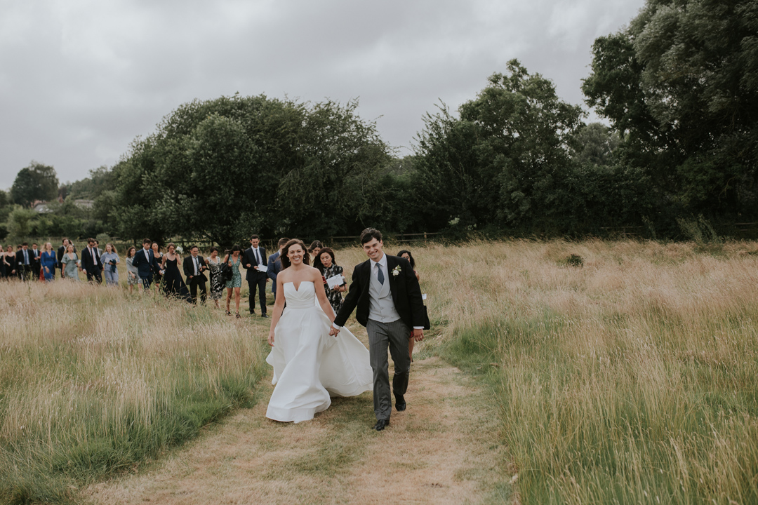87 English country marquee wedding