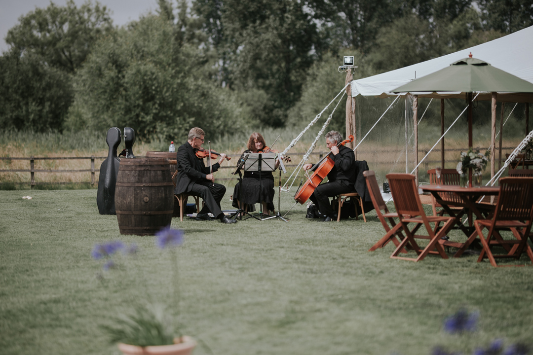 96 English country marquee wedding