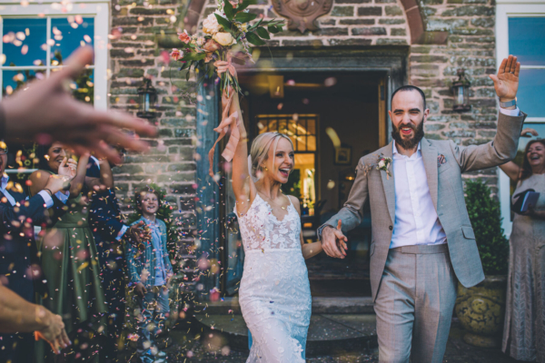 A Vegan Wedding at Dewsall Court Full of Dreamy & Magical Vibes