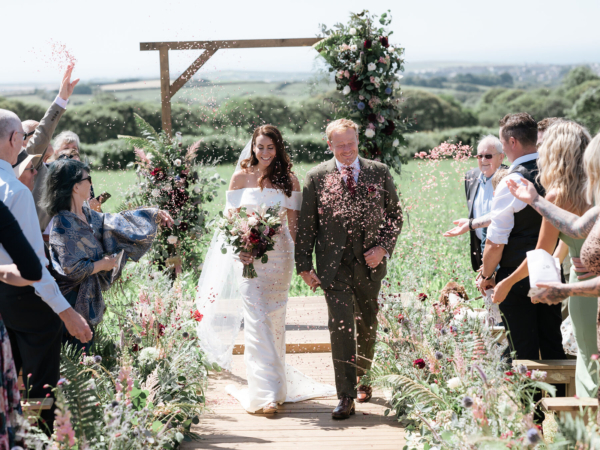 Lara & Matt and Their Delightful Launcells Barton Wedding in Cornwall