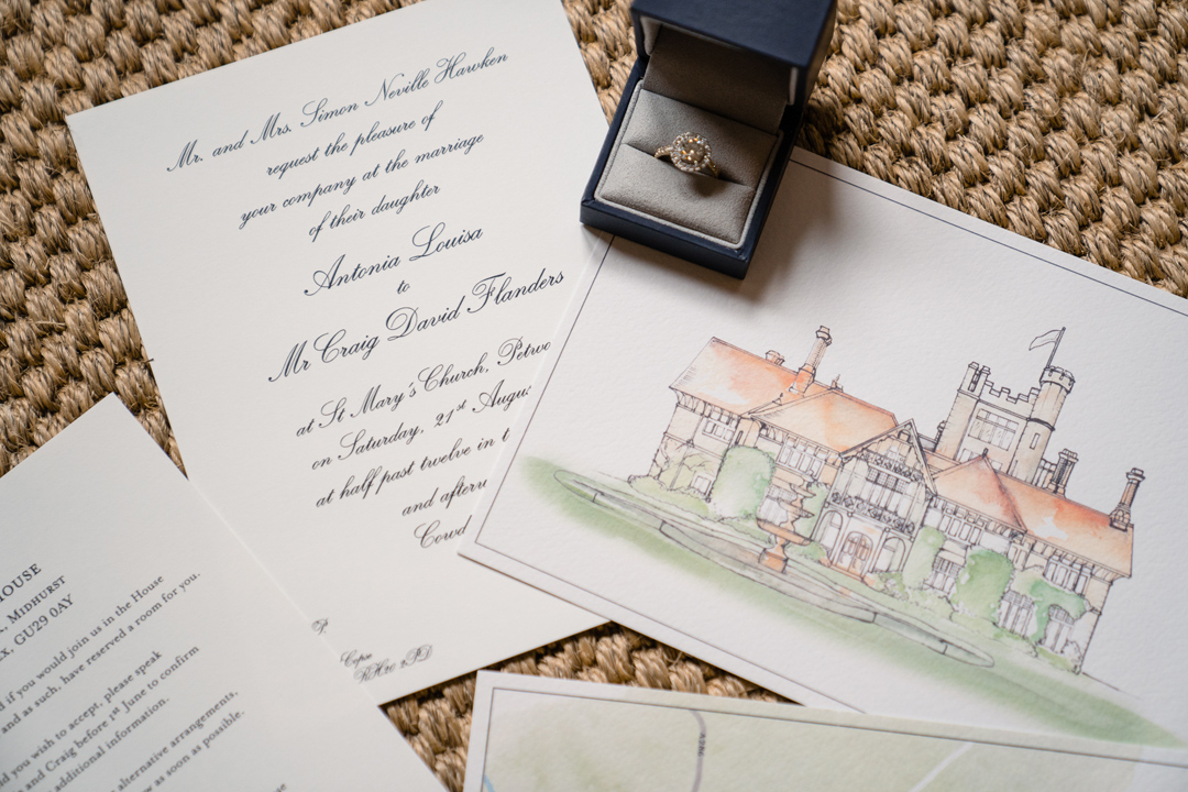 1 Cowdray House wedding