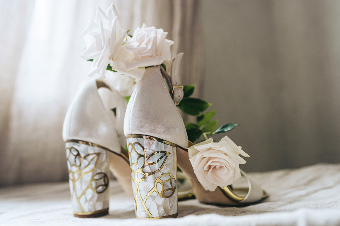 Freya Rose London Couture Collection of Luxury Mother of Pearl Heel Shoes Boots Love My Dress UK Wedding Blog Podcast Directory Shop