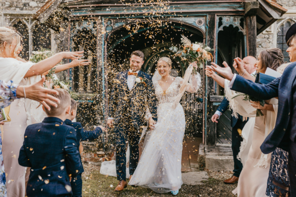 Polly & Jack’s Autumn Wedding at Vaulty Manor