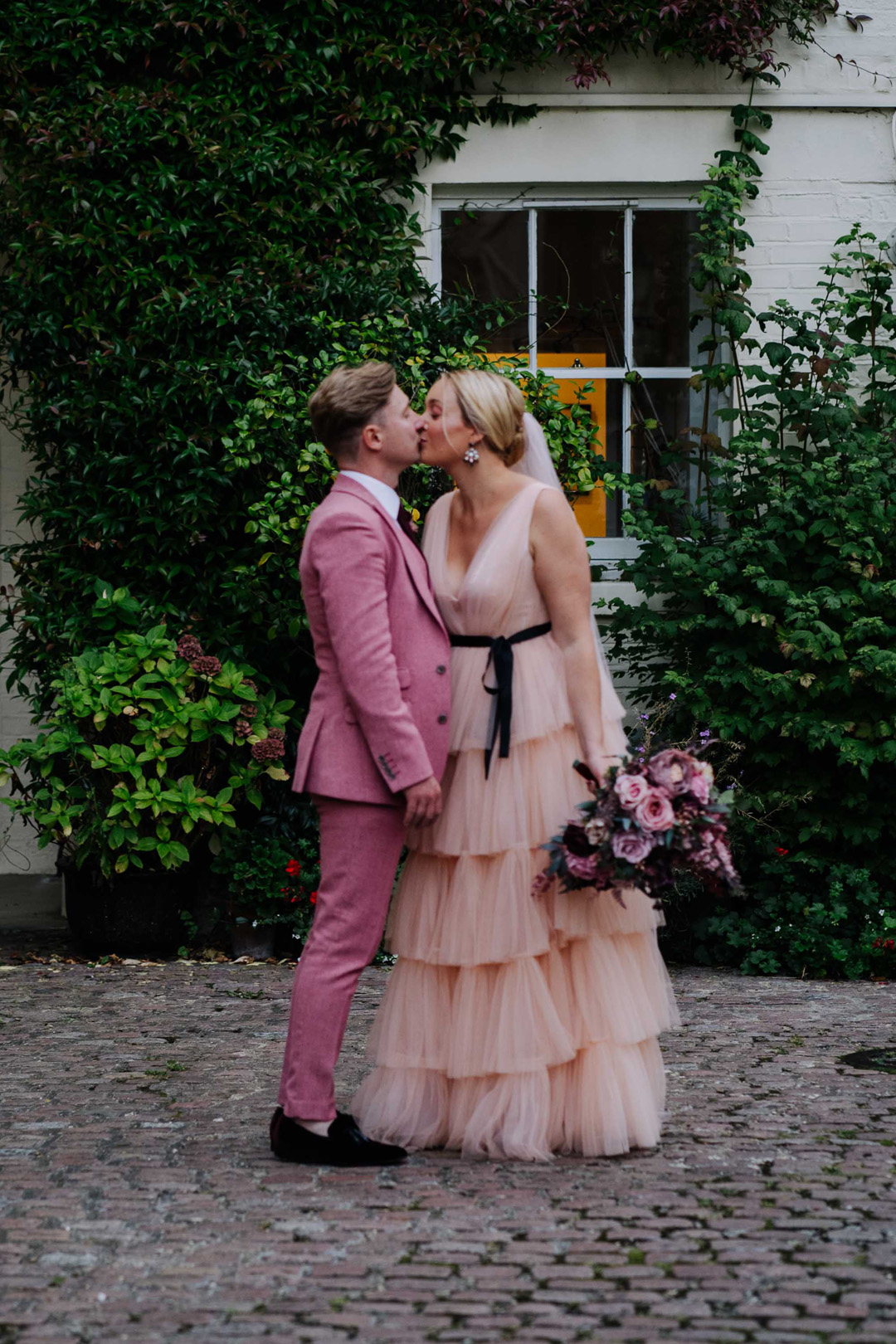 103 Pink tulle London wedding