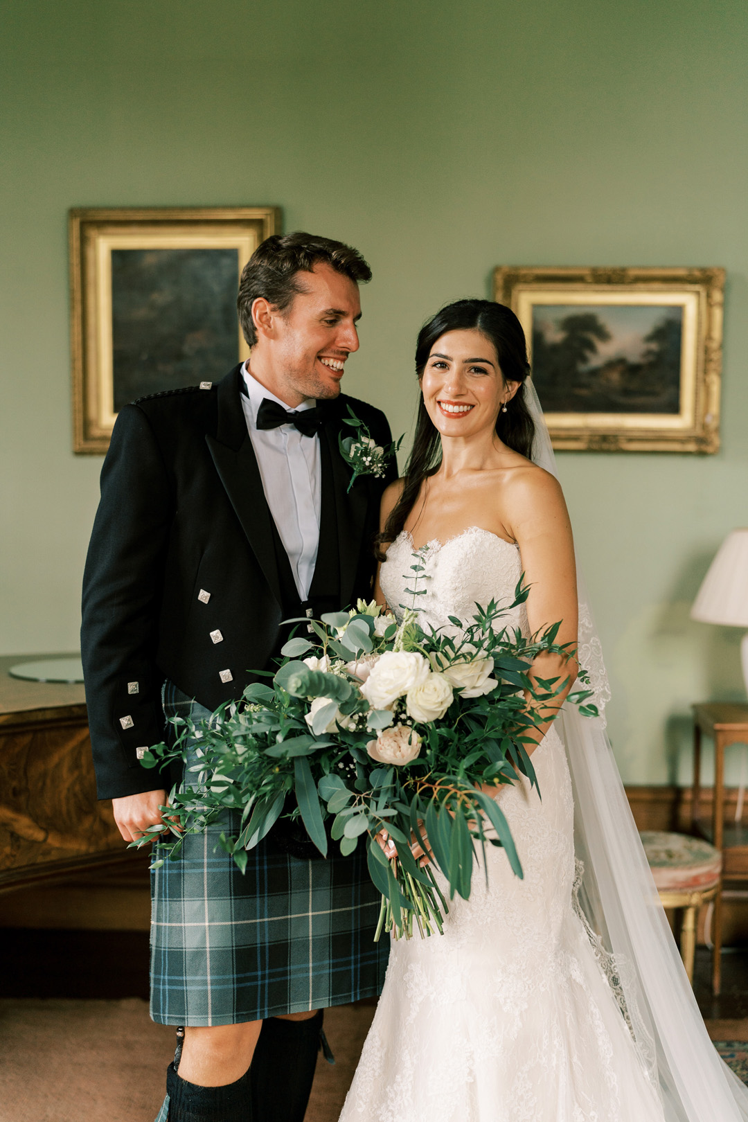 112 Cluny Castle Wedding Scotland