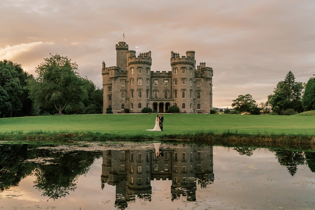 171 Cluny Castle Wedding Scotland