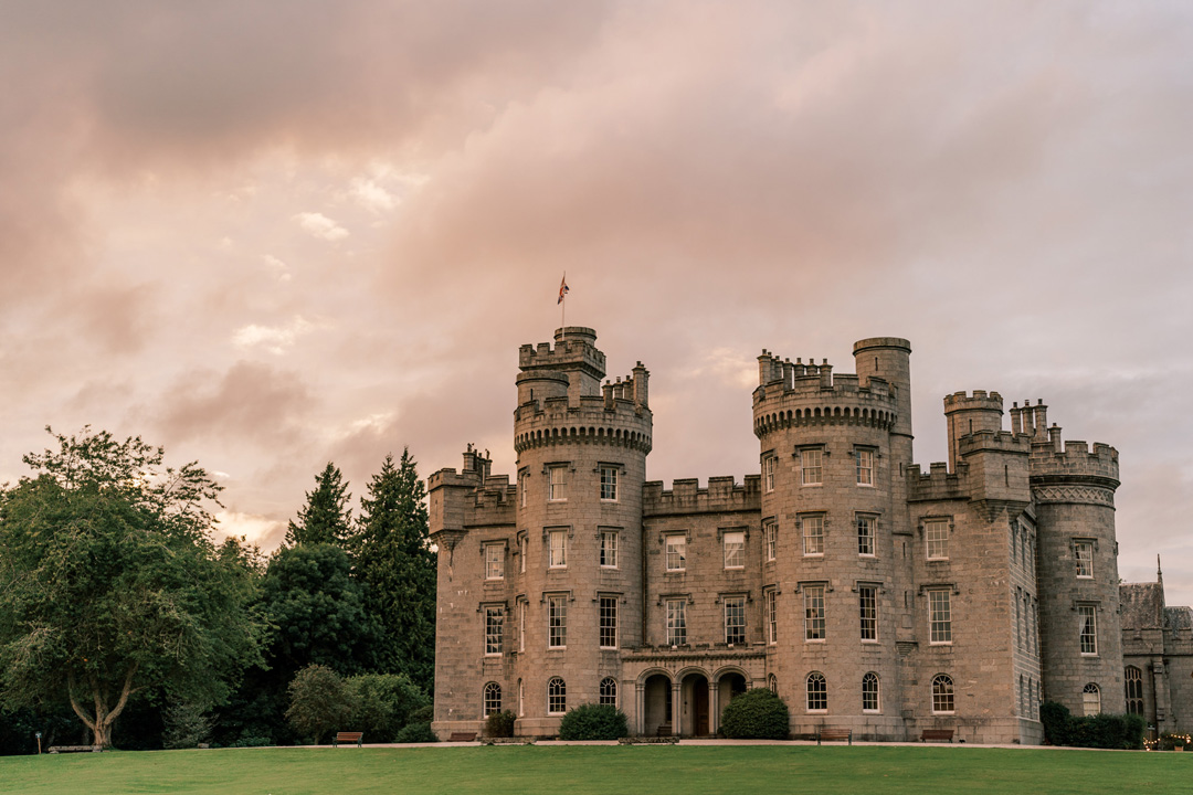 176 Cluny Castle Wedding Scotland