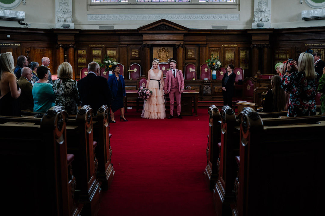 33 Pink tulle London wedding